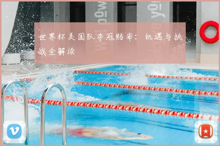 世界杯美国队夺冠赔率：机遇与挑战全解读